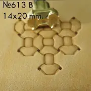 Premium Leather Crafting Stamp Brass Precision Engraved Tool Custom Design #613B