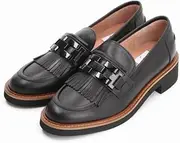 [LANVIN en Bleu] Lanvin On Blue 2832 Women's Bit Fringe Loafer 2832