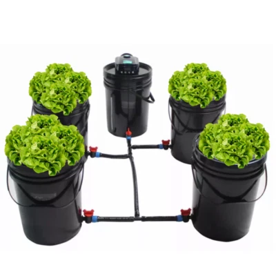 Hydroponics Systems 5x20L Buckets Deep Water Culture Roots DWC COMPLETED SYSTEM
