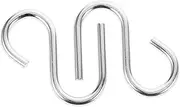 GARVALON 2 Pcs Heavy Duty Galvanized Iron Swing Hooks Portable Snap Hooks for Outdoor Hammocks Chairs Camping Activities Safe Robust Design for