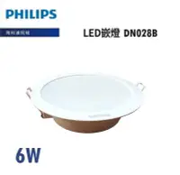 在飛比找Yahoo!奇摩拍賣優惠-台北市樂利照明 PHILIPS 飛利浦 LED 6W 9CM