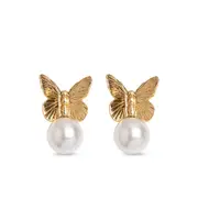 [Jennifer Behr] Jennifer Behr-Orecchini Oro Bianco-Donna OS