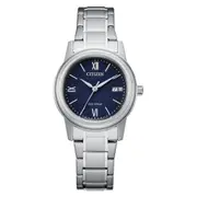 Citizen Eco-Drive Blue Dial Stainless Steel Women's Watch (FE1220-89L)