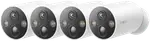 TP-LINK Tapo 2K 4MP Smart Wire-Free Security Camera System (4-pack)
