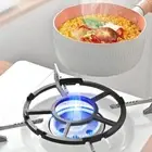 Cast Iron Stove Rack Portable Milk Pot Holder Coffee Maker Shelf Range