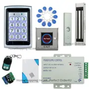 New RFID Card +Password Door Access Control System+Magnetic Lock+Remote+Doorbell