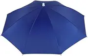 Fishing umbrella hat windproof hat double-layer head wearing sunshade umbrella outdoor fishing sunscreen tea picking overhead