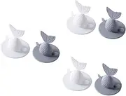 Sets Kitchen Sink Accessory Fishtail Drain Plug Sink Cover Odor Blocking Wide Rim Size s Material for Bathroom Pcs Random