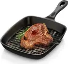Series Cast Iron 10" Skillet Induction Frying Pan Camping