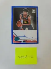 Cam Reddish 2019 DONRUSS OPTIC RATED ROOKIE AUTO RC BLUE HOLO #40/49 YM169-112