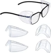 YunTuo 2/4/6/10 Pairs Glasses Side Shields For Eyeglasses,Side Shields For Prescription Glasses