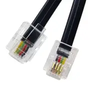 Phone Cable 25 Feet Long Telephone Line Cord with RJ11 6P4C Connectors for La...