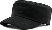 [Generic] Men's Hat Spring and Autumn Cotton Flat Top Hat Men and Women Outdoor Sunshade Rivets Hip-hop Hat Duck Tongue Cap