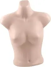 Vaveren Female Mannequin Torso Manikin Decoration Versatile Women Dress Form Bra Display Model Prop Lingerie Mannequin for Exhibition , Skin Color