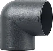 75mm Car Air Heater Ducting Pipe Air Vent Outlet L Shape Elbow Bend Pipe Exhaust Connector for Eberspaecher