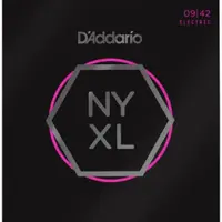 在飛比找蝦皮購物優惠-【名人樂器】D'ADDARIO NYXL 09-42 電吉他