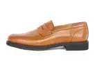 LOAKE LOAFER shoes Centauri tan burnished calfskin light welt Engalnd 8