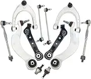 12pcs Front Control Arm Stabilizer Link Tie Rod End Assembly Kits Compatible For BMW 5/6/7 Series F10 F18 F11 F12 F13 XDrive