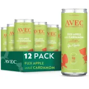 Fuji Apple & Cardamom Premium Flavored Sparkling Water, Bubbly Drink Mixer, R...