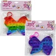 JoJo Siwa Push Pop Pop Bubble Fidget Toy, Silicone Squeeze Sensory Tools to