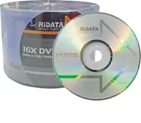 在飛比找樂天市場購物網優惠-RIDATA 錸德 DVD+R 光碟片 (16X 4.7GB