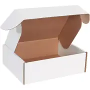12" X 10" X 4" White Deluxe Literature Mailer (50 Per Bundle)