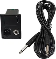 Didiseaon Acoustic Guitar Battery Holder 9v Guitar Battery Box 4 Pin B-Type Jack Bass Ukulele Active Pickup Eq Case