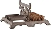 Fallen Fruits LH219 Boot Brush & Scraper, Brown
