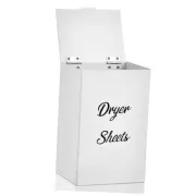 Magnetic Dryer Sheet Holder for Laundry Room Organizition white with magnetic