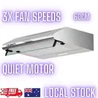 Devanti Stainless Steel Rangehood Canopy with LED Lights 600mm 60cm Range Hood