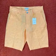 PETER MILLAR Mens Shackleford Performance Shorts Sugar Skulls and Agave SIZE 30