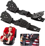 QOPAHI Anti Escape Baby Harness Chest Clip, Prevent Children/Kids Taking Their Arms Out of High Chairs/Strollers/Baby Reins(2 Pack)