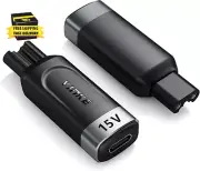 15V HQ8505 Type-C Shaver Adapter Charging Converter for Philips Norelco HQ8505 7