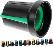 Levemolo 60pcs Guitar Volume Control Knob Caps Durable Potentiometer Knob Accessories with Inner Classic Colors for Electric Guitar