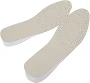 Healeved 1 Pair Heightening Insoles Steppers Insoles Shoe Lifts for Men Adjustable Heel Boots Heel Raise Insoles Men Height Increase Insoles Home Heightening Pad Heel Pads Heel Lifts Grey