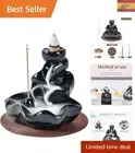 Unique Gift: Ceramic Incense Holder with 20 Cones - For All Occasions