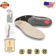 Viva Plantar Fasciitis Relief Inserts with Odor Control - Women's 10/Men's 7 Fit