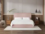 My Style Tapered Headboard & Standard Base - King / Rosewater / Gas Lift Base
