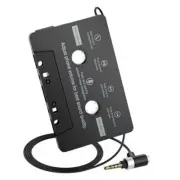 Car Cassette Aux Adapter with Microphone, 3.5MM Cable Audio Cassette Tape