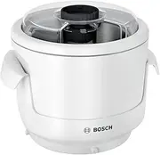 [Bosch] MUZ9EB1 Ice Cream Maker, 550 ml Ice Cream, Homemade Ice Cream, Sorbet and Frozen Yoghurt, White, Suitable for Food Processor Series 8