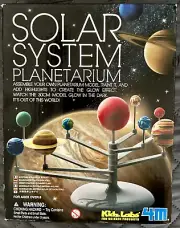 DIY Glow In The Dark Solar System Planetarium Kit by Kidz Labs 4M Fun Science