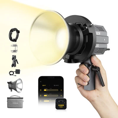 COLBOR CL60 LED Video Light Spotlight Lamp Studio Lighting Photography