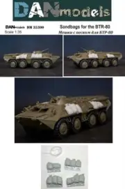 DANmodels DM 35300 - Material for dioramas - Sandbags for the BTR-80 1/35