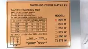 CLONE REPLACEMENT ULTRA 200 W SWITCHING POWER SUPPLY