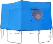 Trampoline Sun Shade - 6 Ft Trampoline Roof | Breathable Waterproof Anti-UV Weather-Resistant Playground Equipment for Summer Winter Rain Protection Nighttime Bouncing