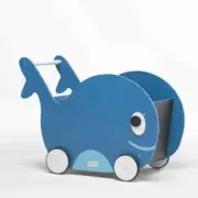New RocketBaby Universe The Whale Push Toy Storage Cart Whale Of A Time!