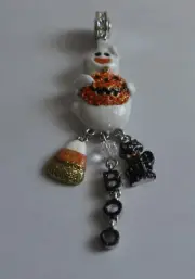 KIRKS FOLLY BOO BABY GHOST HALLOWEEN MAGNETIC ENHANCER IN SILVER TONE