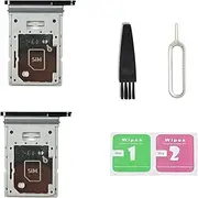 2 PCS for Galaxy Tab S9 Ultra Single SIM Card Tray Replacement, Single SIM Card Slot Holder Compatible with Samsung Tab S9 Ultra (Graphite)