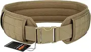 [EXCELLENT ELITE SPANKER] Military Waist Belt Multi-Purpose Molle Padded Patrol Belt Outdoor Sports Equipment