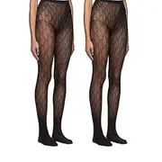 Double Letter CC Transparent Slim Pantyhose Fishnet Stockings Sexy Stockings Pantyhose Party Club Black Tights Stocking F